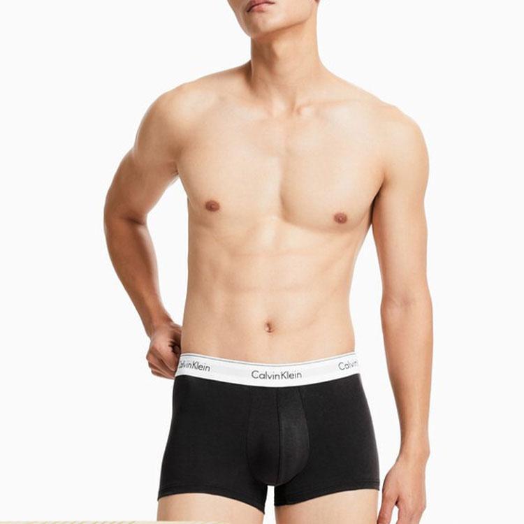 Calvin Klein Logo Waistband Printed Lightweight Breathable Fitted Boxer Briefs Men underwear NB1086-1ZK
