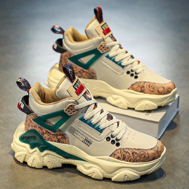 Neue Punk-Stil Damen Schuhe Schnürschuhe Absatzhöhe 6CM Plateau Schuhe Frau Metalldekor Damen Sneaker Gothic Knöchel Rockstiefel