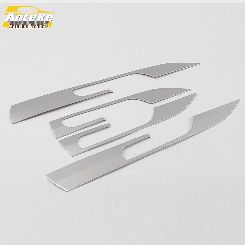 Fits 18 Lynk & Co 02 Models: Interior Door Handle Decorative Frame & Armrest Bright Patch.