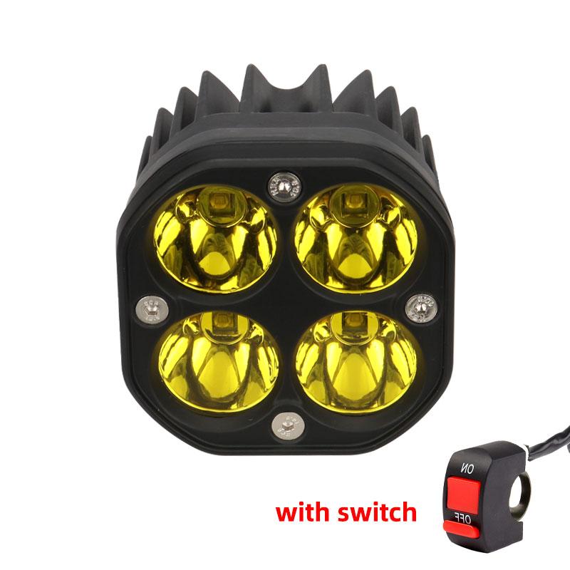 Motorcycle Led Work Light 12V Fog Light Spotlight DRL For Car 4x4 Off Road ATV SUV Motorcycle Trucks Tractors Boat Headlights