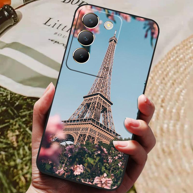 For Vivo V40 SE Case Luxury Cute TPU Soft Silicone Phone Covers for Vivo V40 SE 5G Protector Shells Bumpers Para Vivo V40SE Capa