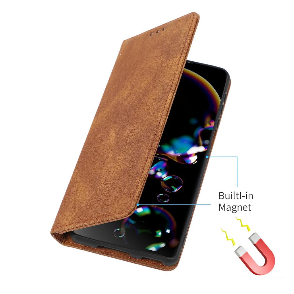 Phone Case For Xiaomi Redmi Note 14 Pro 5G/Note 14 Pro+ 5G/Poco X7 5G , Wallet Magnetic Closing Leather Flip Cover