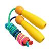 Outdoor Skipping Rope Wood Handle for Workout 2Pcs Adjustable Rope