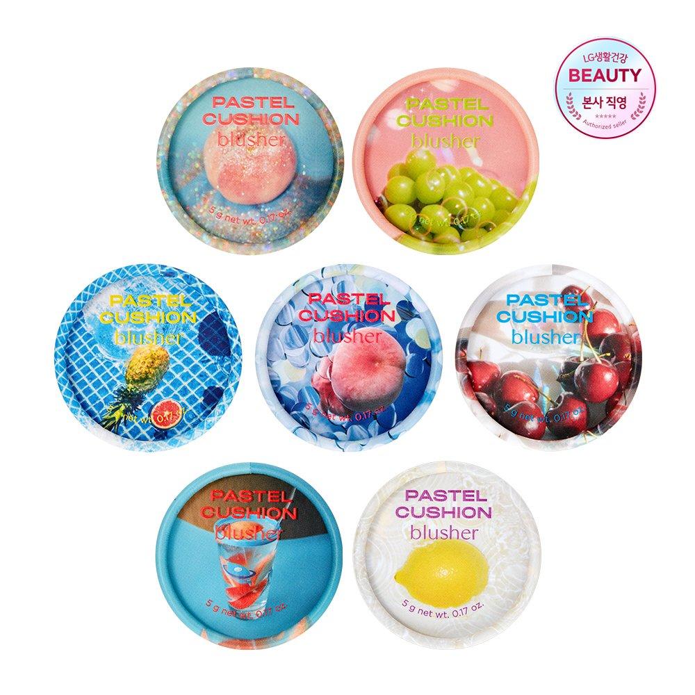 

The Face Shop Pastel Cushion Blusher 5g 01 Glittery Peach