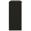 Sideboard with Drawer Black Oak Effect 101 x 35 x 76 cm