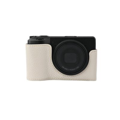 Genuine Leather Half Case for Ricoh GRIV GR4 GR3 GRIII Battery Opening Bottom Cover