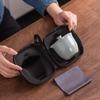 Yunyan Crackled Glaze Portable Travel Tea Set