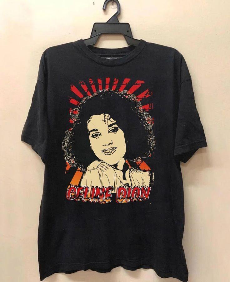 

Celine Dion My Heart Will Go On Vintage TShirt Full Size FL1114 Unisex T-Shirt XXL