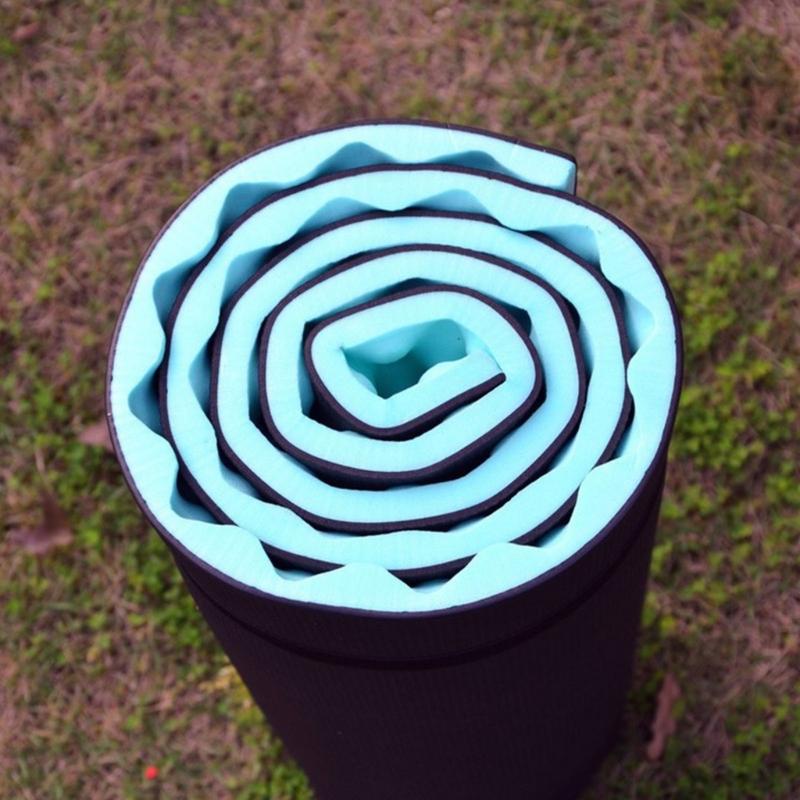 Rollt sich auf Schaumstoff Campingmatratze Wasserdichter Schaumstoff Campingunterlage Wandern Camping Rollmatte Camping Wasserdicht Schläft Matratze