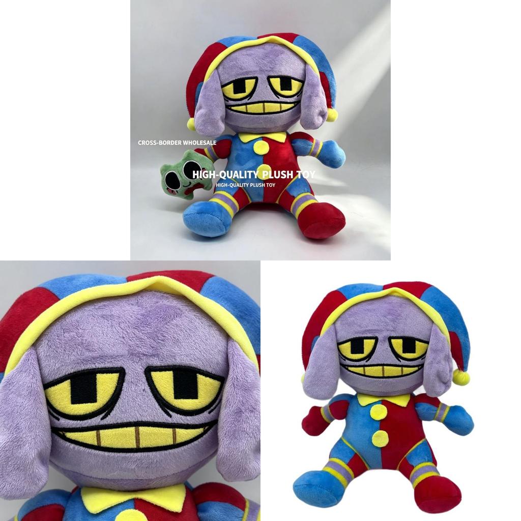 O Incrível Circo Digital Brinquedo de Pelúcia Com Personagem de Sapo Para Crianças e Colecionadores