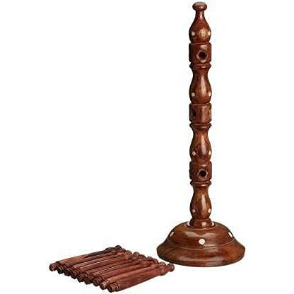 @Wooden Bangle Holder Jewellery Stand for Women UKD597 80%off
