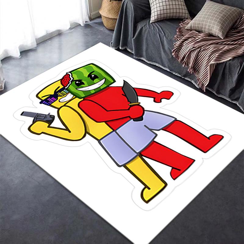 2025 New Sunny & Melon Carpet Rug for Living Room Bedroom Home Sofa Decoration,Kids Play Non-slip Floor Mat185