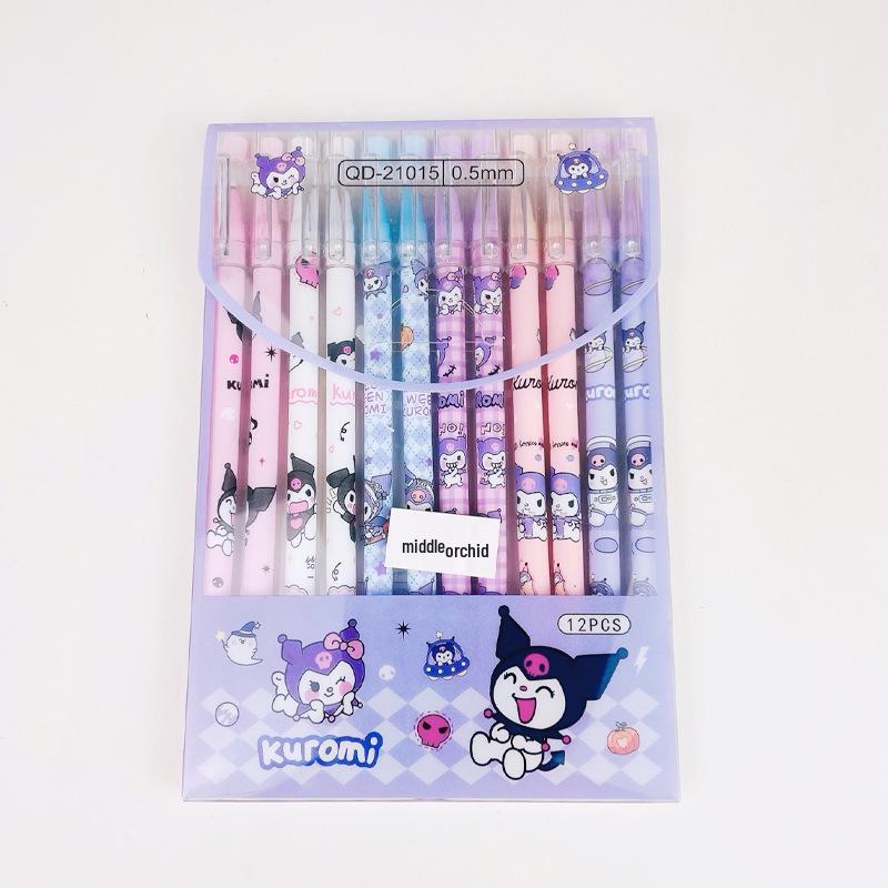 

YQiDuo Creative Elf Erasable Gel Pen - Cute Cartoon Design, Ideal for Students and Office Use 0.5mm