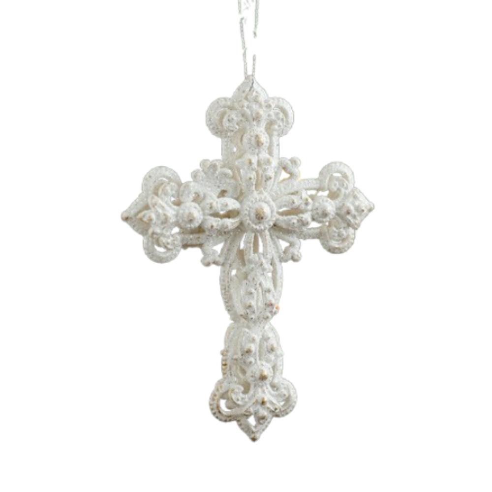 Snowflake Bowknot Christmas Angel Wings Pendant  Festive Holiday Decorations