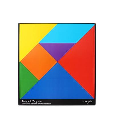 Tangram magnético para profesores, 300 x 320 x 0,5 pulgadas, rompecabezas populares coreanos