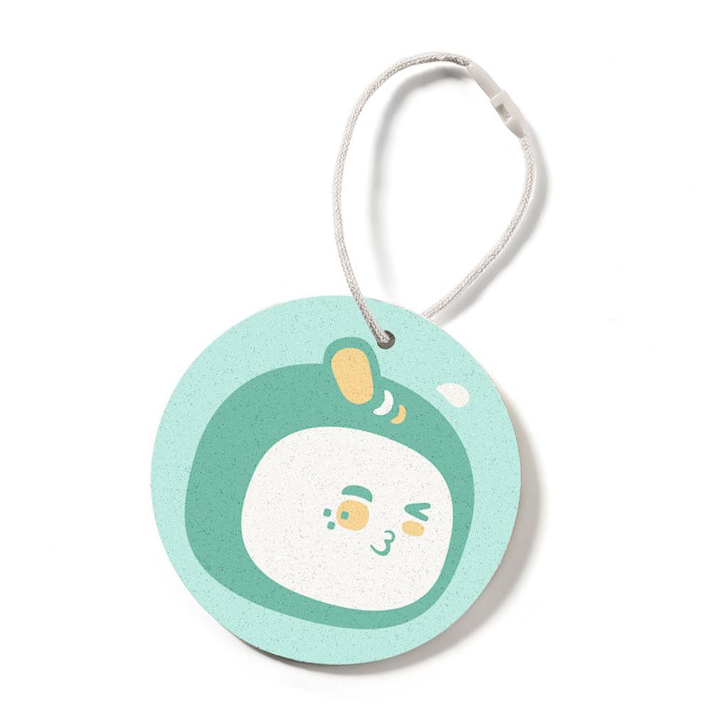 Scrub Sponge Cartoon Wood Pulp Cotton Compressed Absorbent Dishwashing Sponge for Kitchen Pot