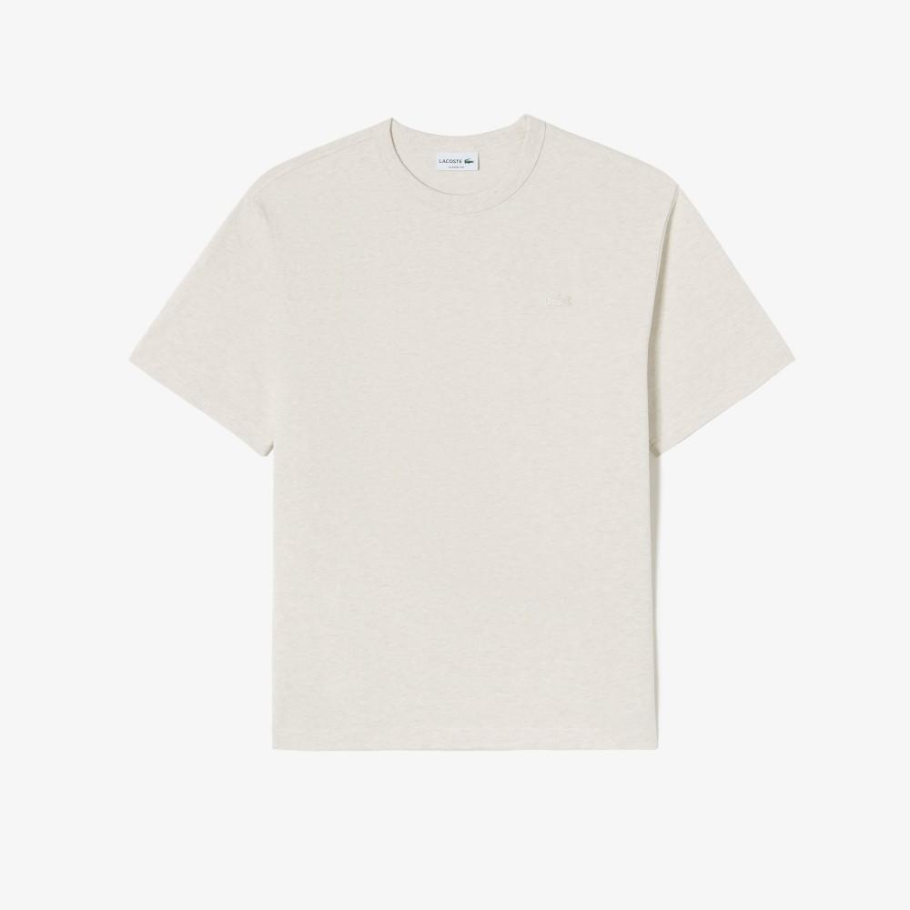 [lacoste] Men's Basic Heavy Jersey Short-Sleeve T-shirt TH315E-56GXFJ