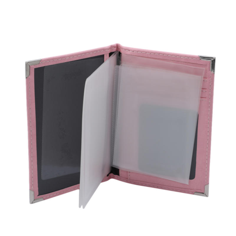 Driver License Holder Pu Leather On Cover for Car Driving Documents Business Id Pass Certificate Folder Wallet Card Holder Purse