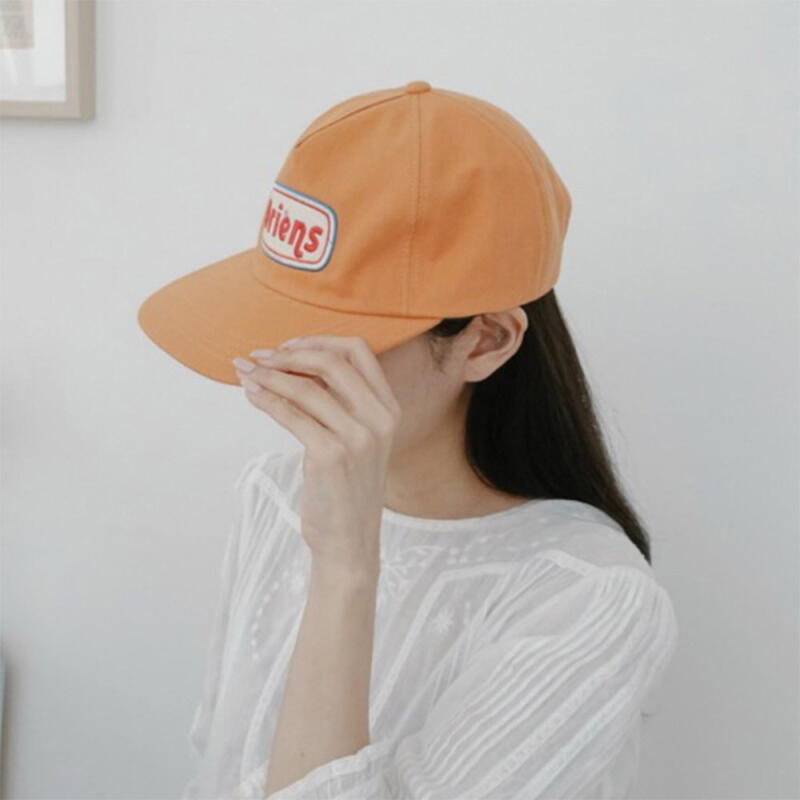 

Women s Cursive Flat Brim Acid Hat C8274_Beige