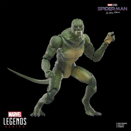 Hasbro Marvel Legends Series Lizard, Spider-Man: No Way Home Deluxe Collectible 7.5-inch Action Figure G0593, Authentic