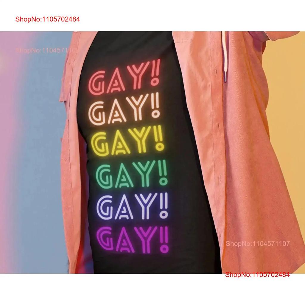 LGBTQ Gay T Shirt pride gift Bi Trans Lesbian Ally vintage Washed streetwear Casual Stylish Slightly Top For Everyday Wear