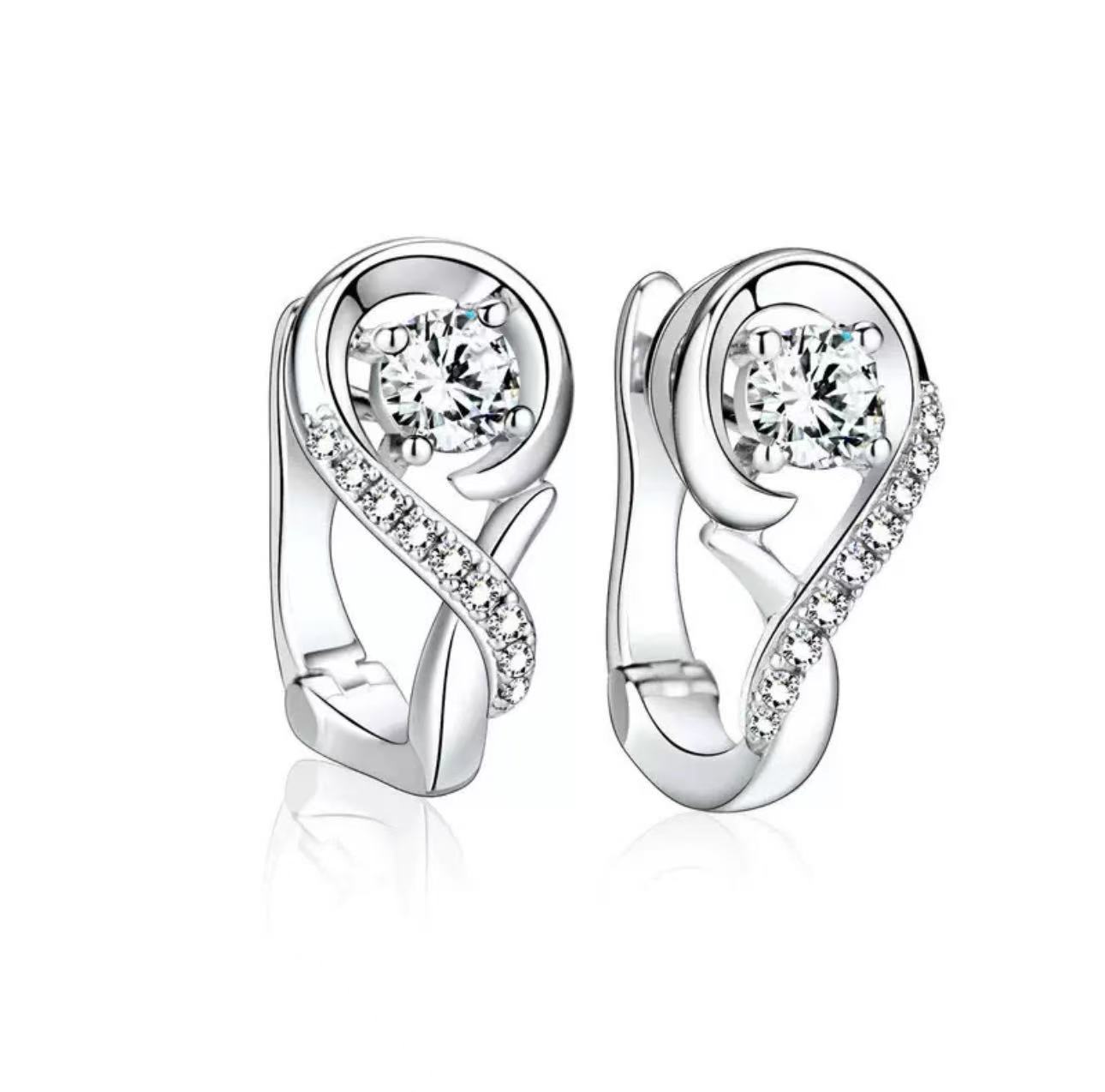 

Серьги для похудения Серьги из кубического циркония Стимуляция акупунктурных точек Сжигание жира 1 Pair