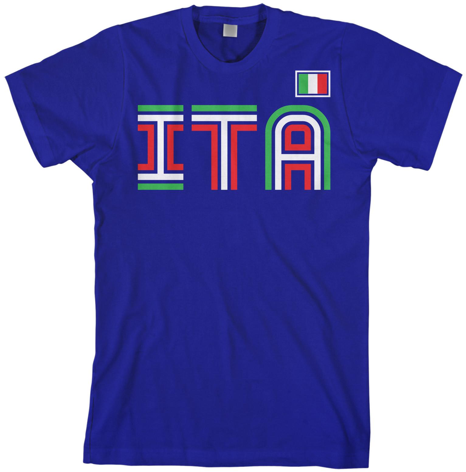 Italy Athletic Retro Series Men s T-Shirt Soccer XL
