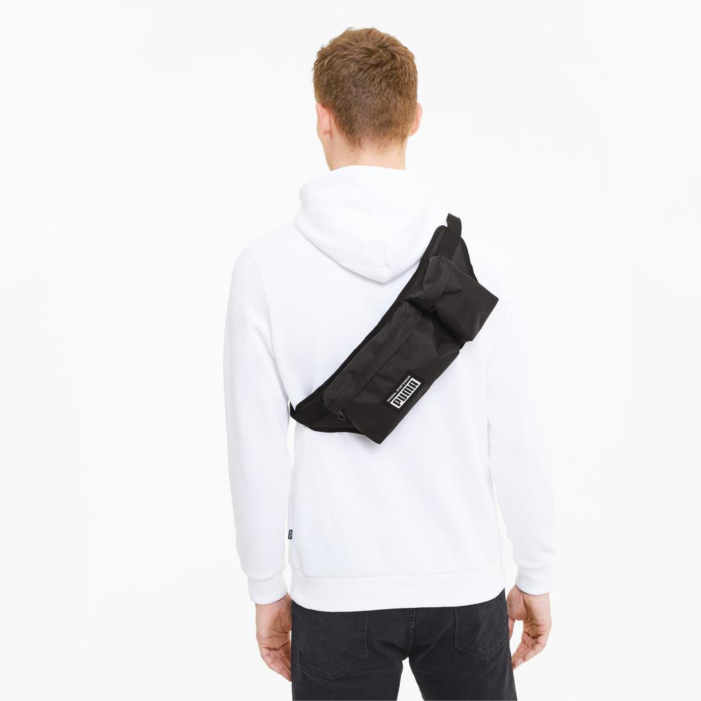 Puma Polyester Fanny Pack Regular Unisex Black 077303-01