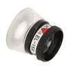 15X Pocket Magnifying Glass Black Desktop Magnifier Jewelry Magnifier for 15X Archaeology Tool