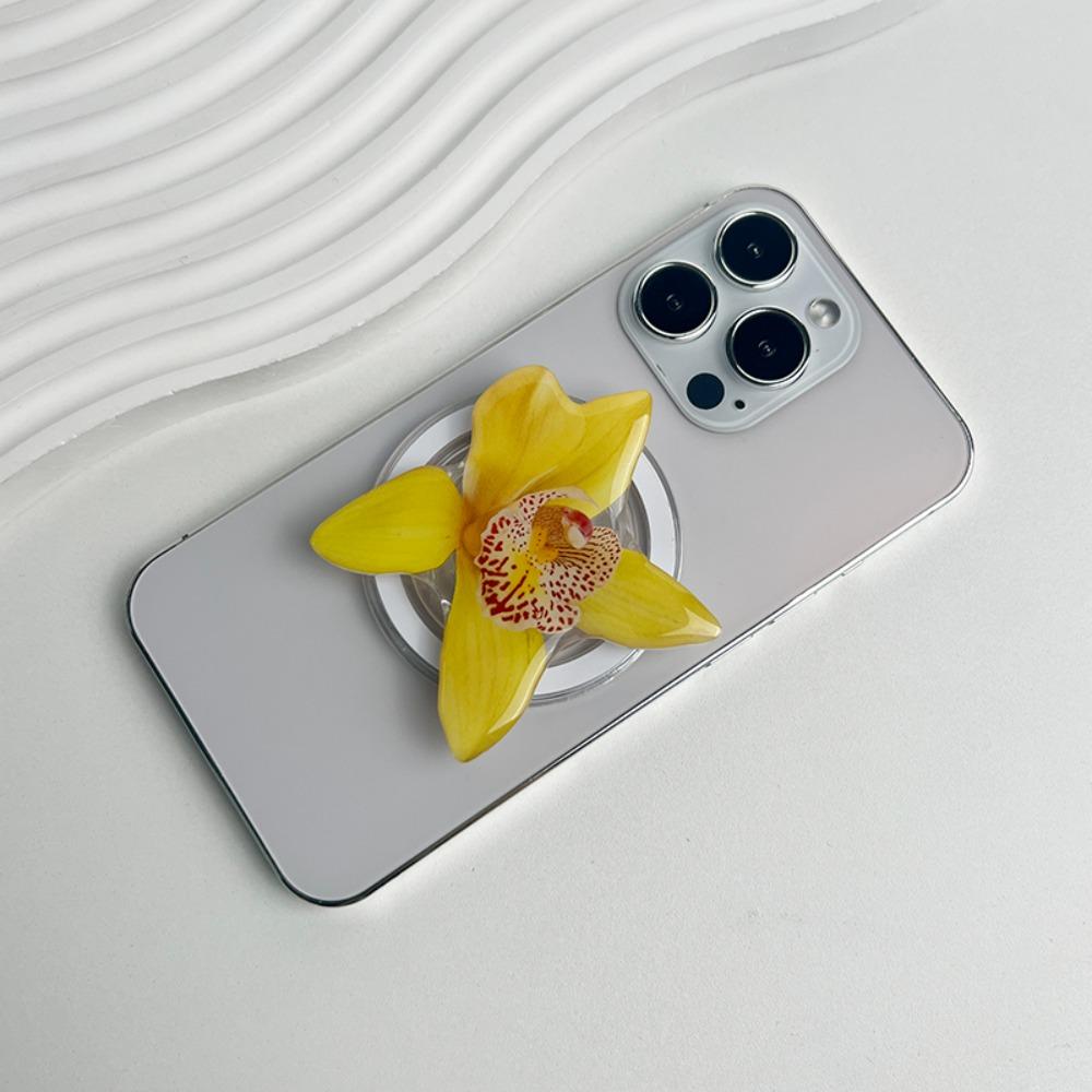 

Cymbidium Phone Grip Support Акриловое крепление для телефона на палец для iPhone для Magsafe 08