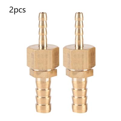2 adet 410mm Pirinç Bağlantı Parçası Hortum Barb Kuyruğu Redüktör Azaltıcı Tıpa Konektör
