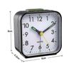Silent Analog Alarm Clock Non Ticking, Gentle Wake, Beep Sounds, Increasing Volume, Battery Operated Snooze And Light Functions, Easy Set