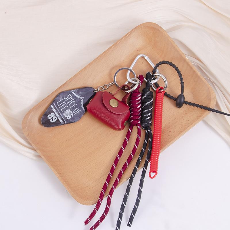 Yogodlns Mini Uroczy Plecak ze Sztucznej Skóry Wisząca Torebka Wisiorek do Torebki Akcesoria do Wisiorków