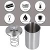 Meat Press Cooker Ham Maker 304 Stainless Steel Kitchen Meat Press Cooking Barrel with Thermometer f