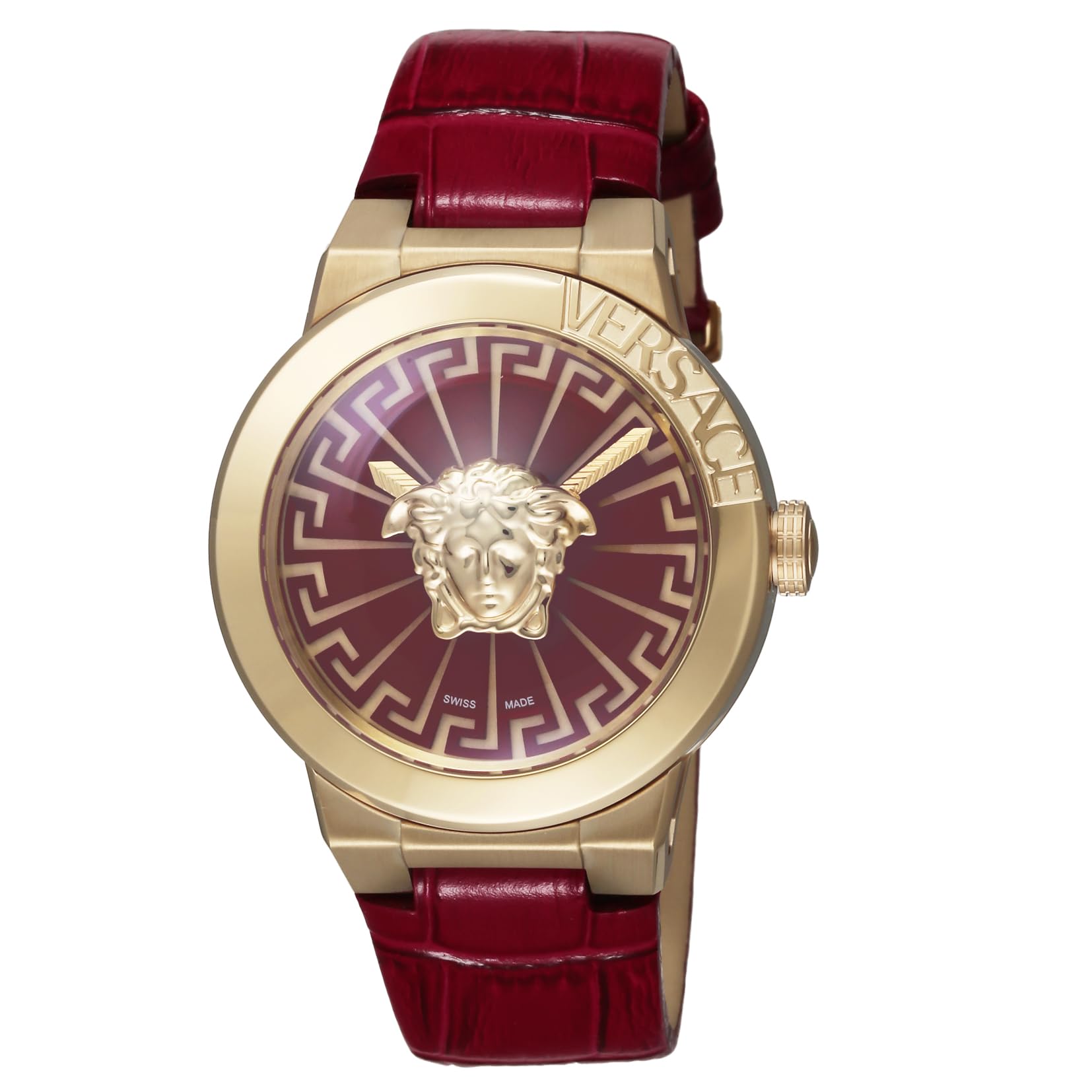 

Watch MEDUSA INFINITE Red Dial Quartz Daily Waterproof Sapphire Glass 38mm VE3F00722 Red [Versace] Women s [Item] червоний