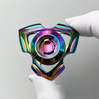 Metal Mini Hand Fidget Spinner Roller Fingertip Spinning Top Tip Gyro Edc Relieve Stress Relief Office Desk Toys Anti Anxiety