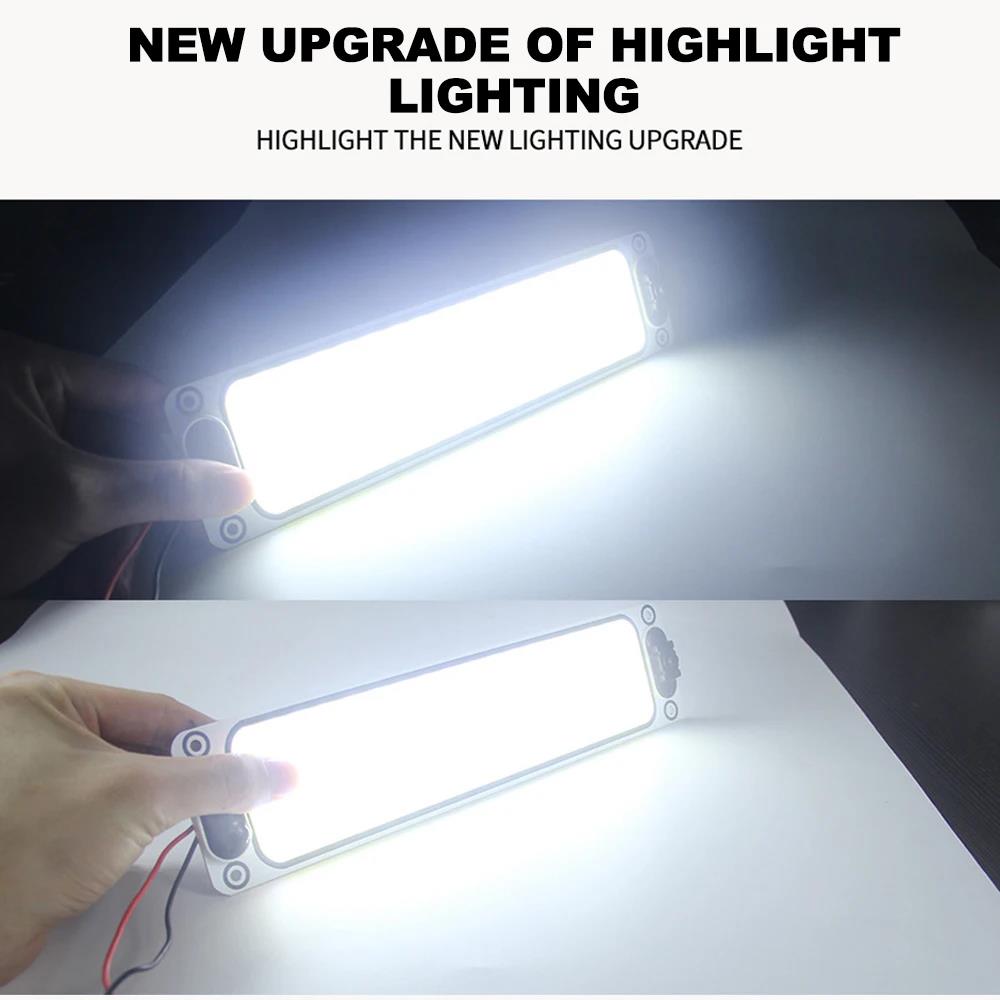 1/2x 72LED 12V-80V Ceiling Light RV Interior Trailer Boat Cargo Camper Lamp LED Lights for Car Accessories Van Car Led Light Dome Lights 6
