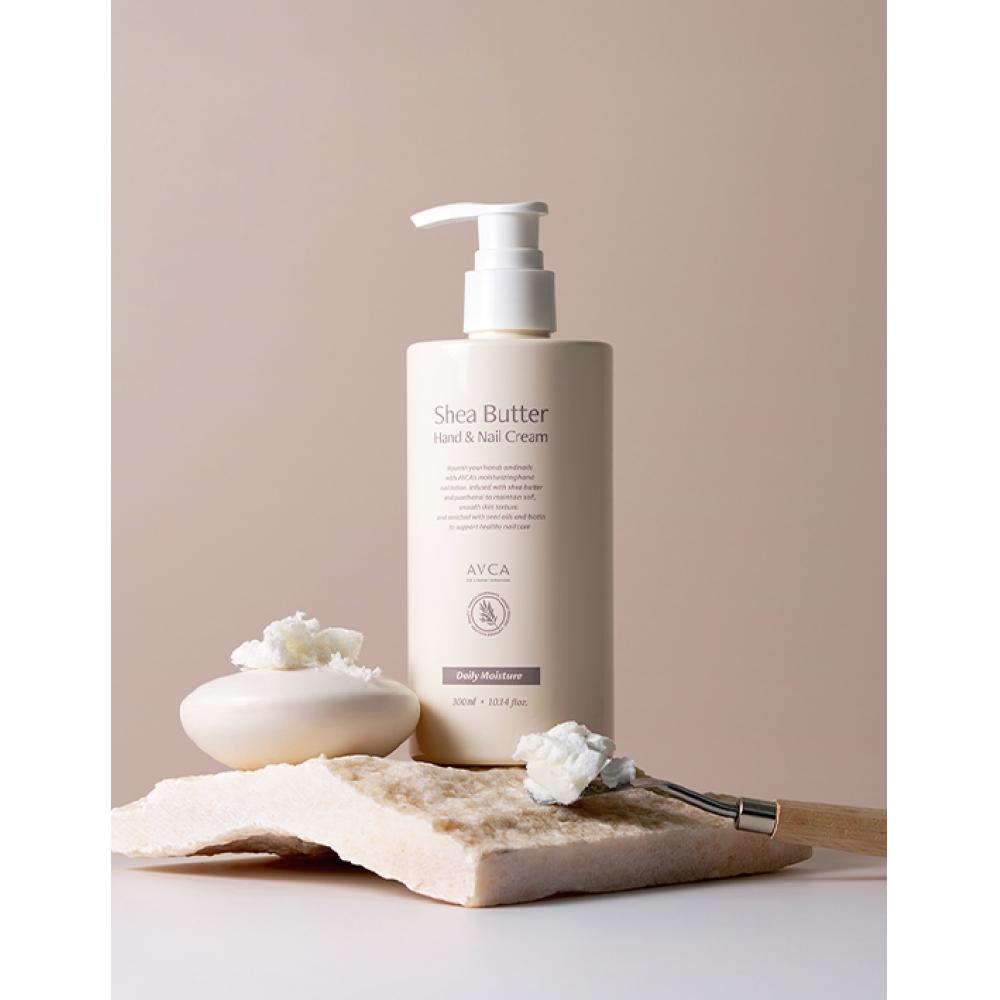 Avka Shea Butter Daily Moisture Large Volume HAnd And Nail Cream 300ml