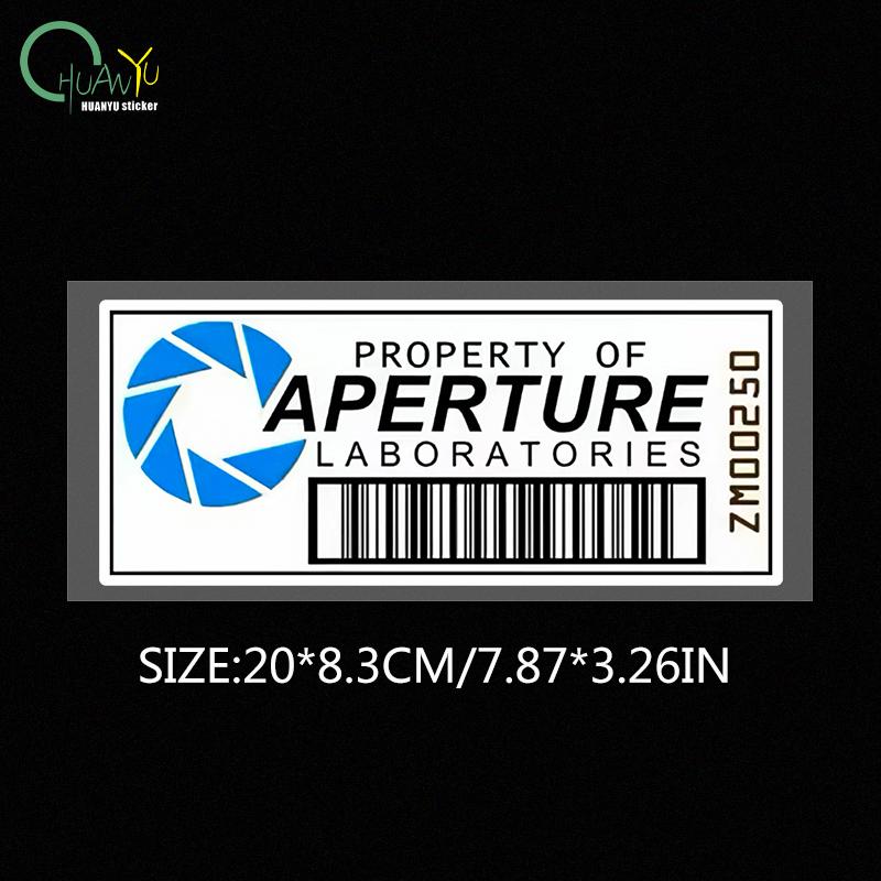 

Светоотражающая наклейка на автомобиль со штрих-кодом Диафрагма , декоративная наклейка на стекло заднего окна электромотоцикла, наклейка для маскировки царапин 20x8.3cm