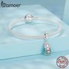 BAMOER Solid 925 Silver Matryoshka Doll Charm Bead fit Original Bracelet & Necklaces Jewelry DIY bamoer Charm SCC2901
