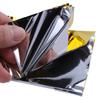 1 To 20 Pieces Emergency Blanket Outdoor Use Survival First Aid Rescue Kit Wind Shield and Water Resistant Foil Thermal Blanket 210x160 Cm