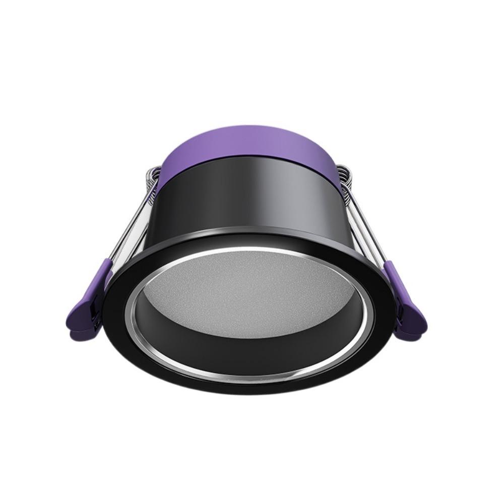 

Прочный 7 Вт светодиодный COB-светильник с антибликовым покрытием, энергосберегающий потолочный светильник, круглый встраиваемый точечный светильник для дома, гостиной Cold White