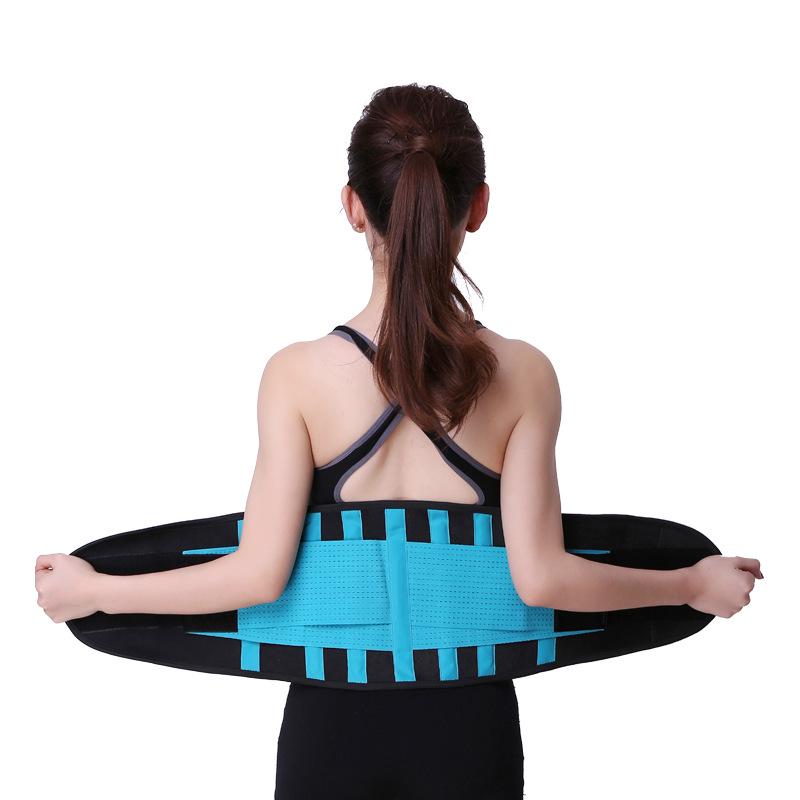 New Style Colorful Sweat Waist Support Belt for Fitness and Slimming