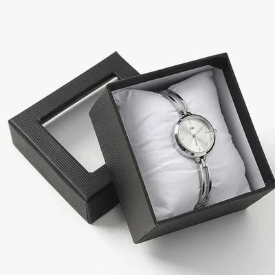 Silver Women's Wristwatch, Round Design, Formal, Casual, Daily Fashion Watch