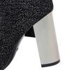 Shoes Women Elastic Sock Boots Metal Block Heel Women Boots Sexy High-heel Boots 2025 New Women Ankle Boots Plus Size 43