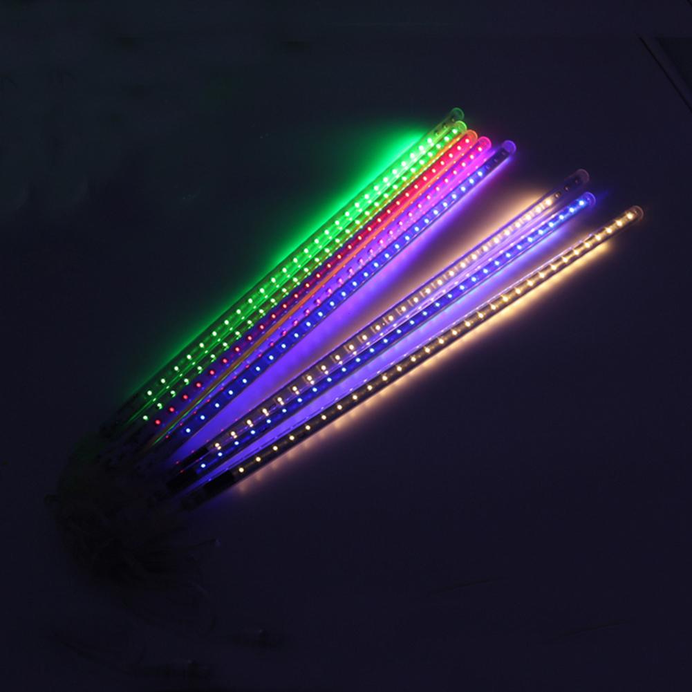

30cm 50cm Outdoor Waterproof String Lights LED Meteor Shower Rain Light for Wedding Party Christmas Xmas Decoration Party Garden US regulation / 30cm / colorful#0