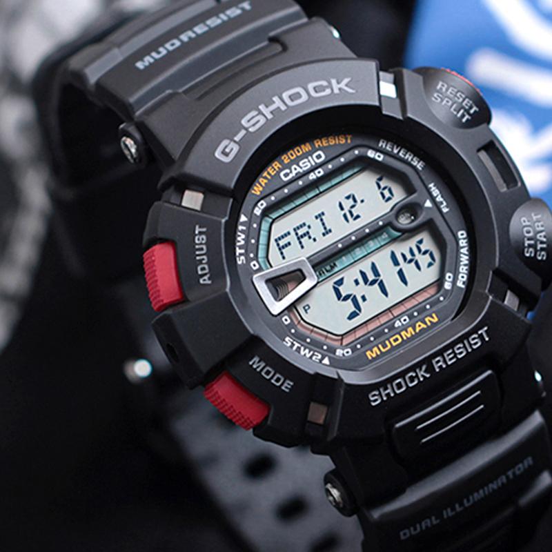 Casio Herren MASTER OF G-LAND Serie Schwarze Uhr G9000-1V G9000-1V