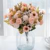 Artificial Flowers Silk Lilac Daisy Bouquet Wedding Home Brial Craft Diy Gift boxFestival Outdoor Indoor Scrapbooking Fake props