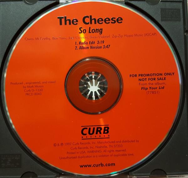 CD CHEESE So Long CURBD1330 Curb Records 1997 США Рок Б/у