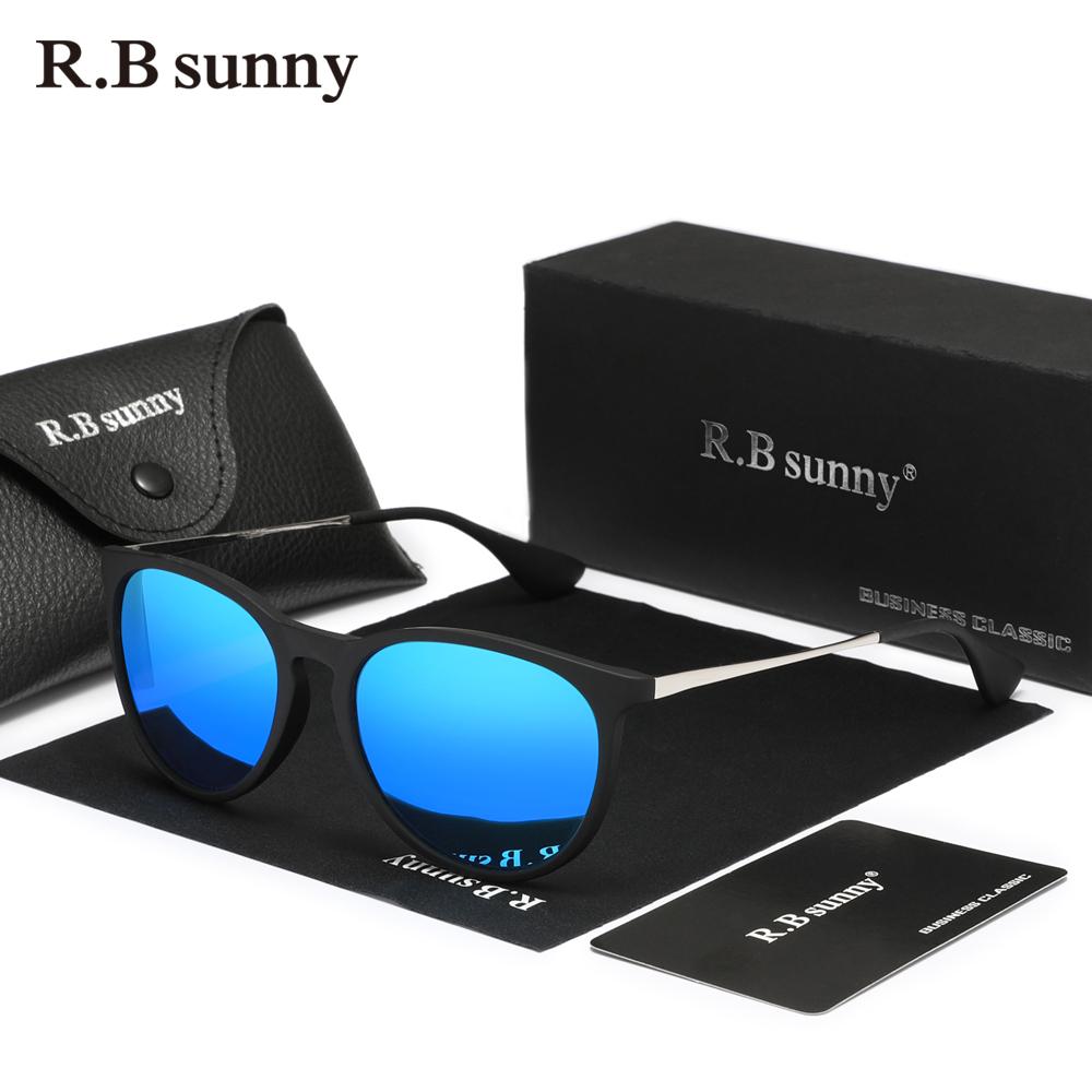 RBsunny Polarizované Dámské Sluneční Brýle Módní Luxusní Anti-UV400 Brýle Kulaté Kočičí Oko Leopard Řidičské Dámské Shiopping Brýle